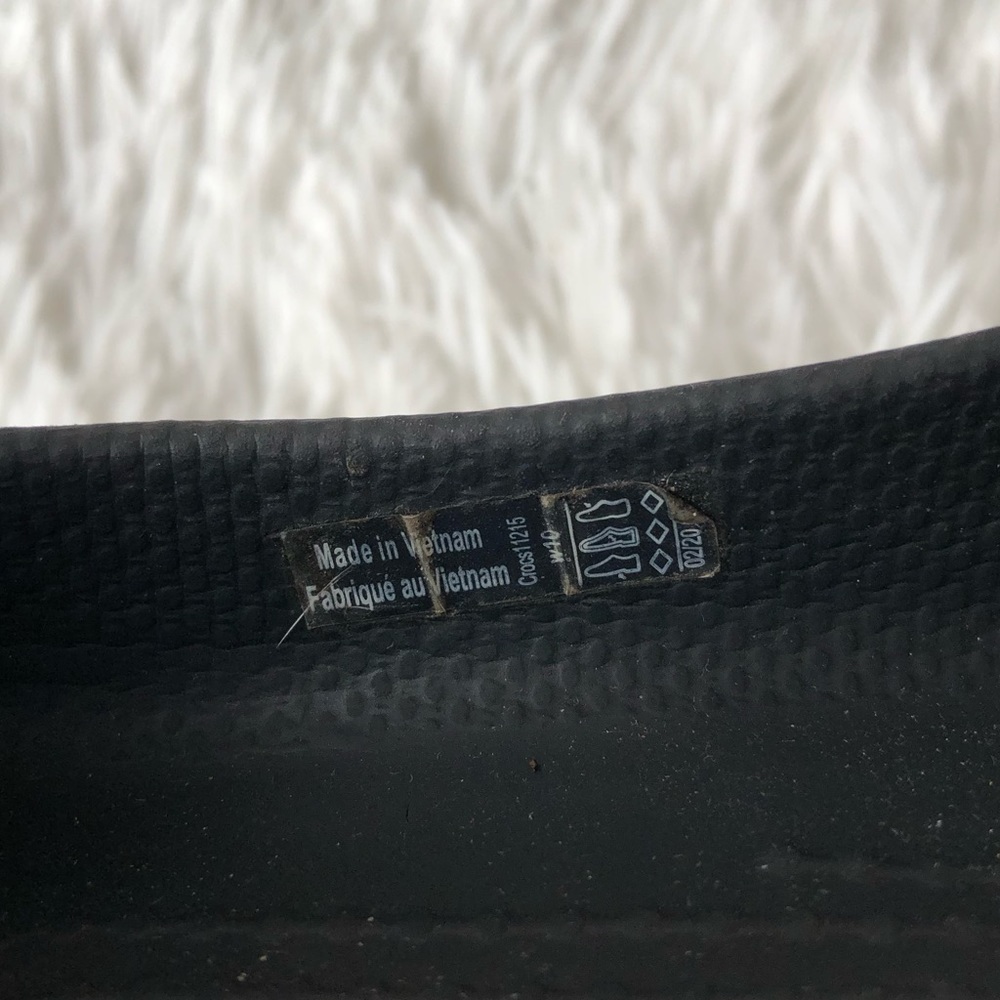 CROCS • Womens Comfort Shoe Kadee Slip On Ballet Flat in Black/ Size 10 - Picture 10 of 14